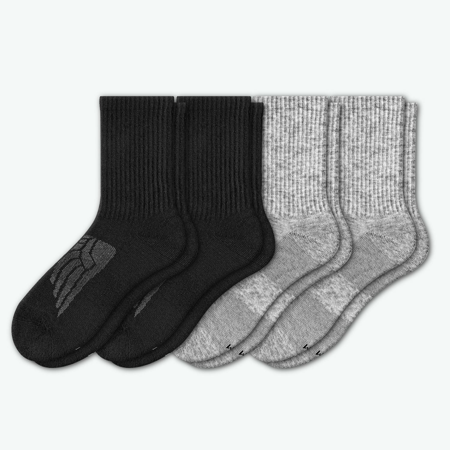 Socks Daze 4 Pack Merino Wool Cushioned Hiking Socks for Men Women-Socks Daze