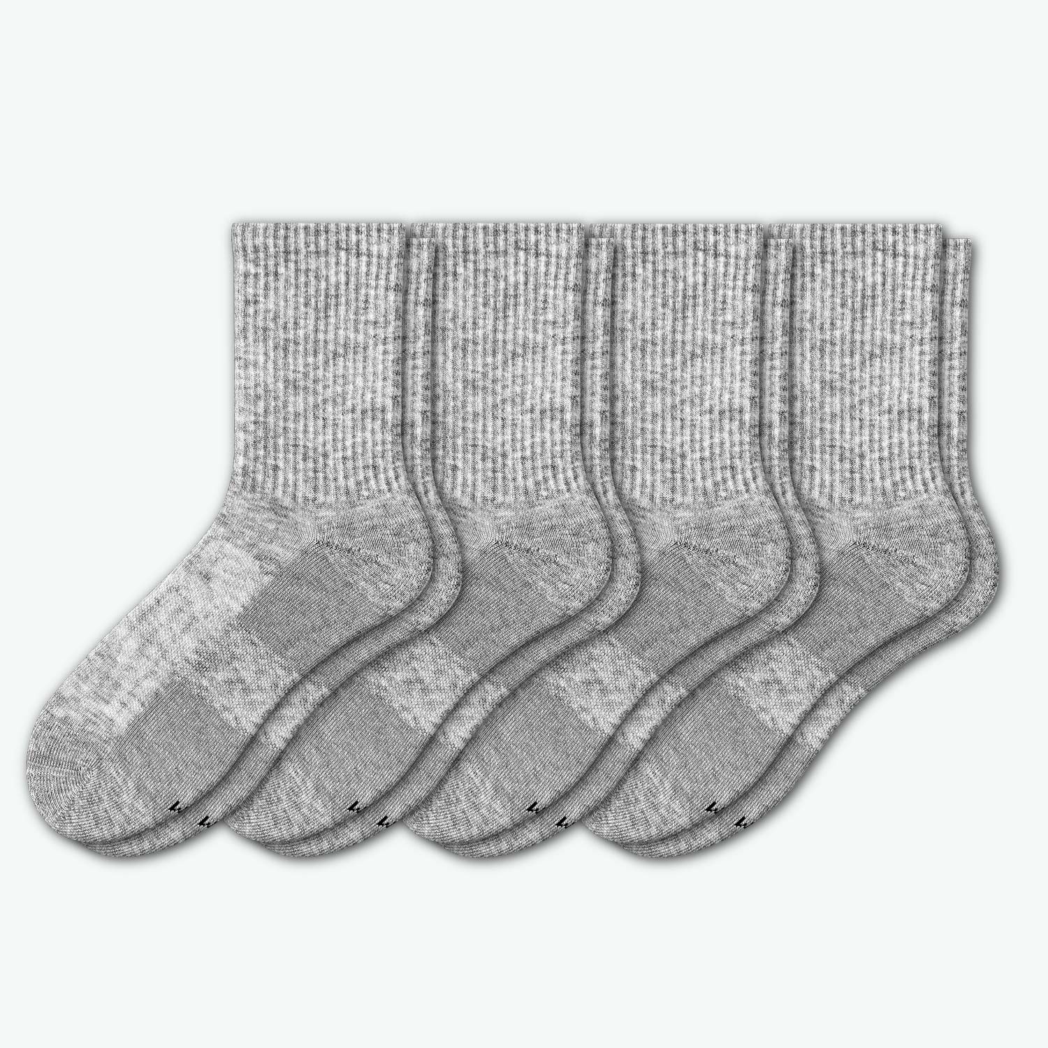 Socks Daze 4 Pack Merino Wool Cushioned Hiking Socks for Men Women-Socks Daze