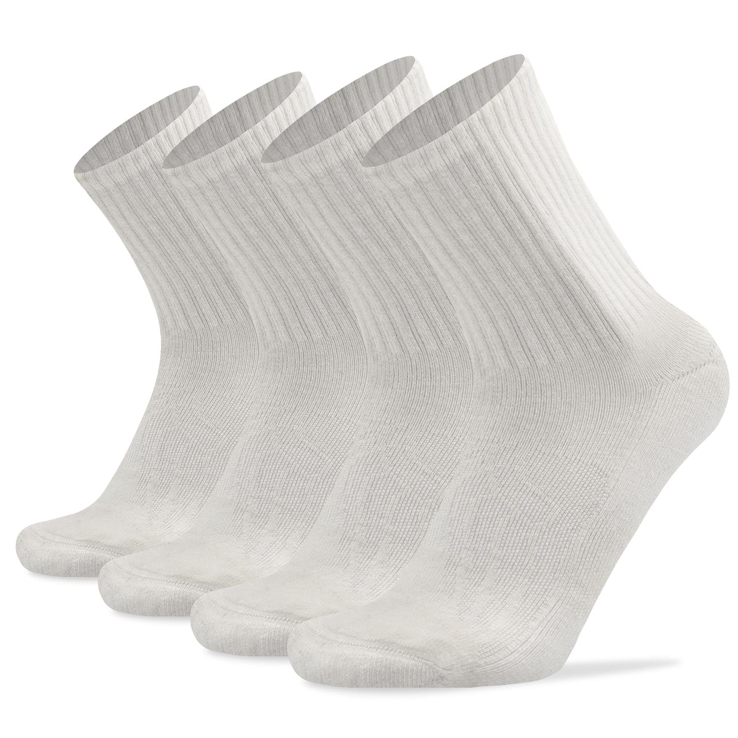 Socks Daze 4 Pack Merino Wool Cushioned Hiking Socks for Men Women-Socks Daze
