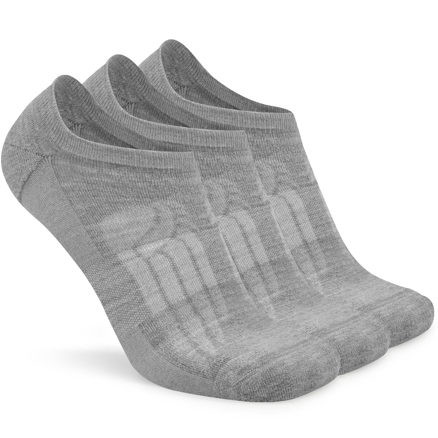 Socks Daze 3 Pack Low Cut Merino Wool Cushioned Hiking Socks-Socks Daze