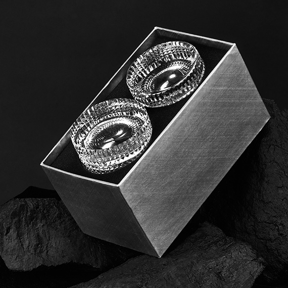 Meteorite | Engraved Whiskey Glass