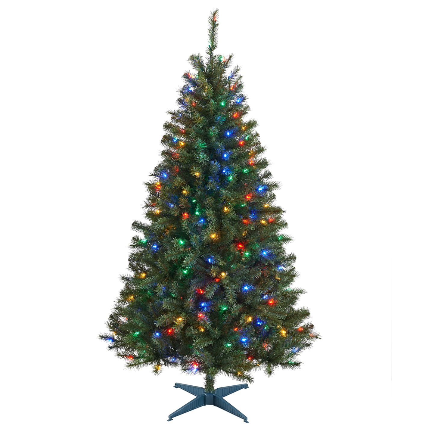 New One 6.5ft Christmas Tree,Pre-lit Artificial Christmas Tree with 250L Color Changing LED Lights, Easy to assemble,Suitable for Home, Office, Party Decoration