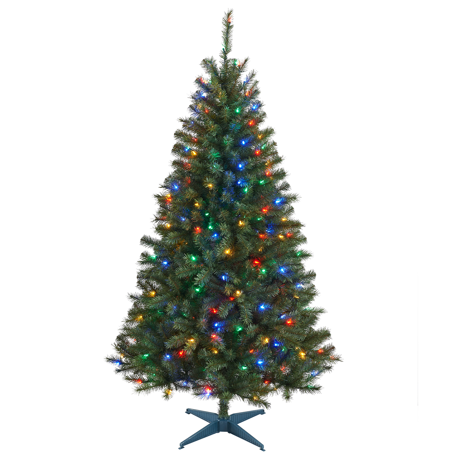 New One 6.5ft Christmas Tree,Pre-lit Artificial Christmas Tree with 250L Color Changing LED Lights, Easy to assemble,Suitable for Home, Office, Party Decoration
