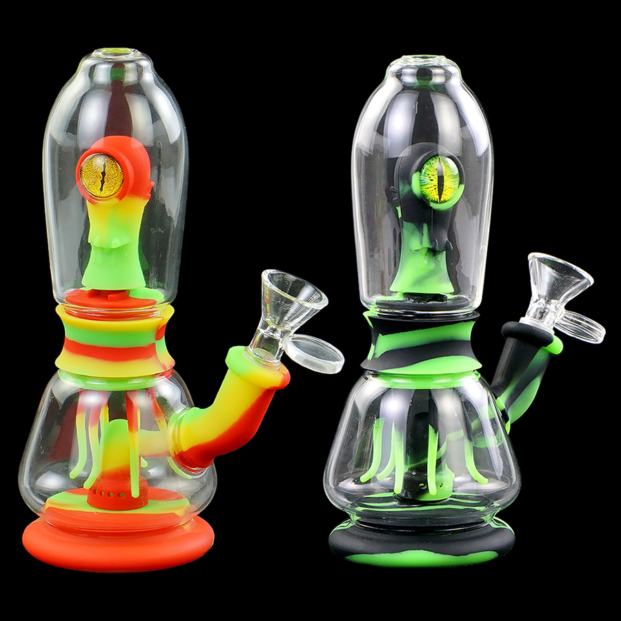 7" Monster Double-filter Water Pipe