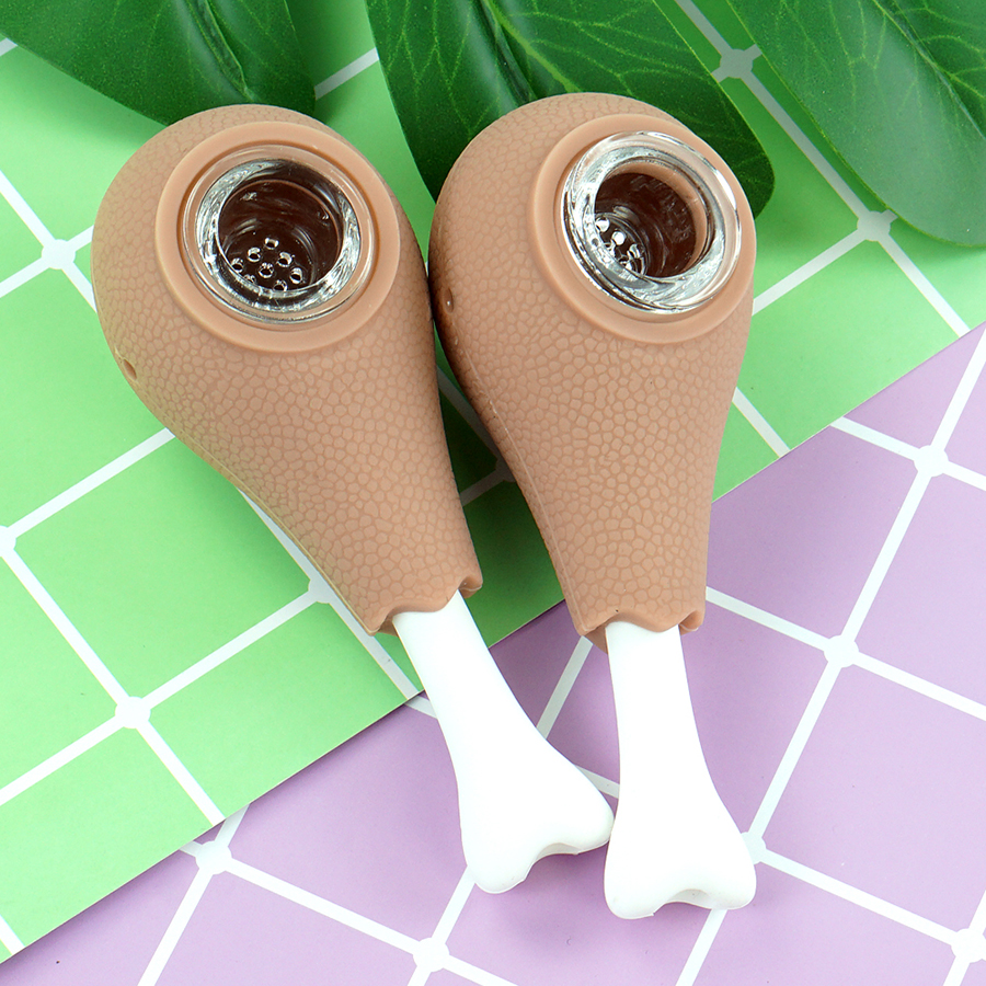Chicken Drumstick Hand Pipe