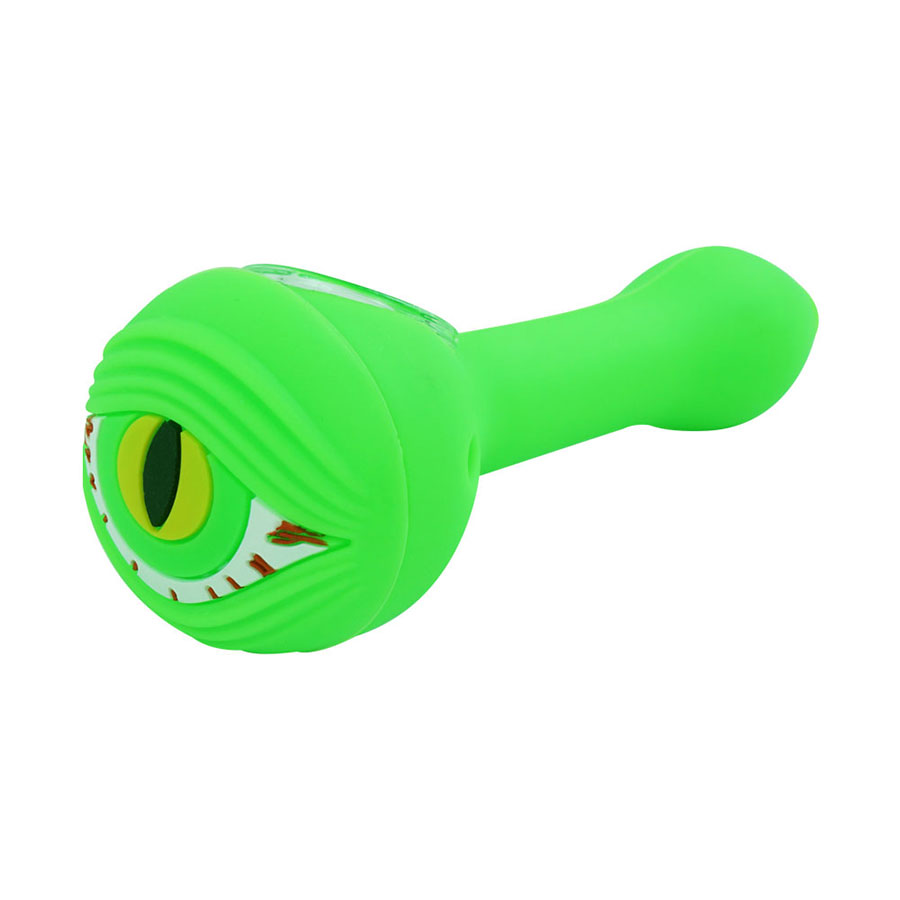 Eye Silicone Hand Pipe