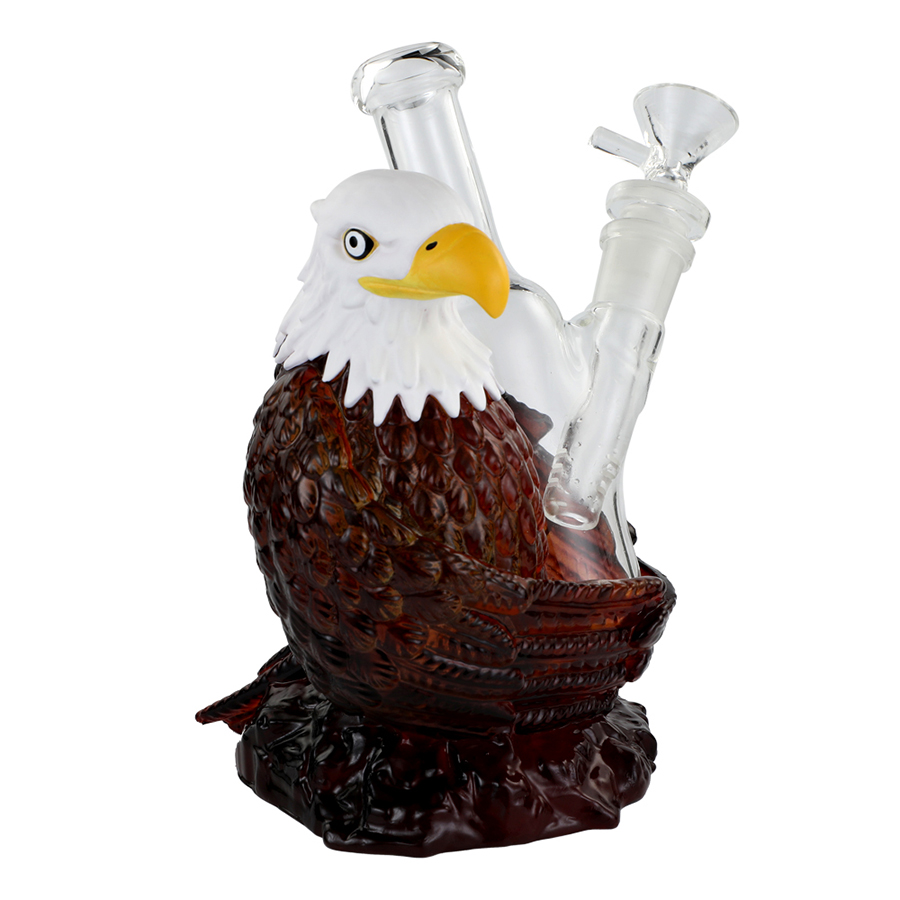 Resin eagle water pipe