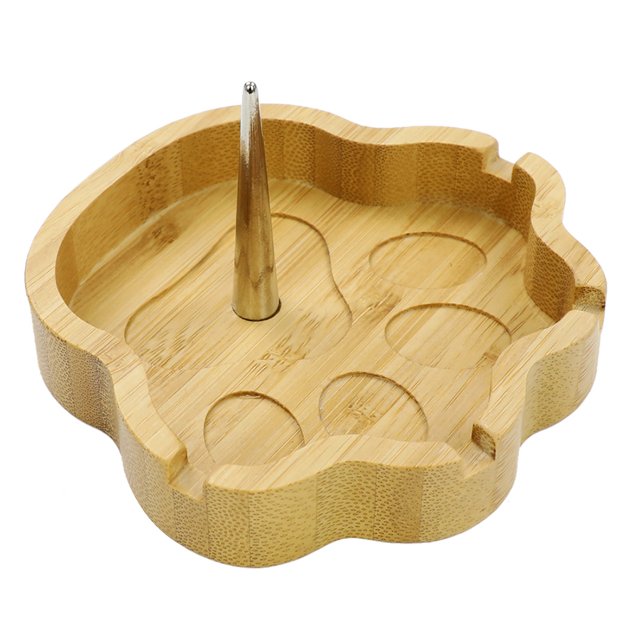 Wooden cat claw ashtray