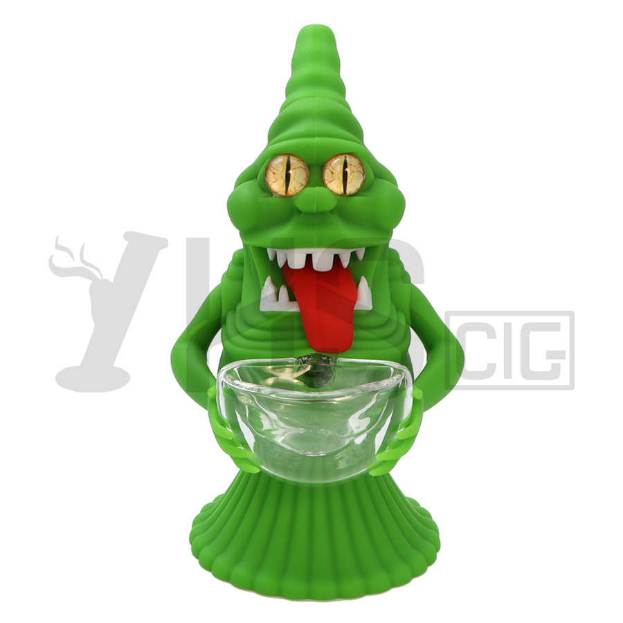 Green face water pipe