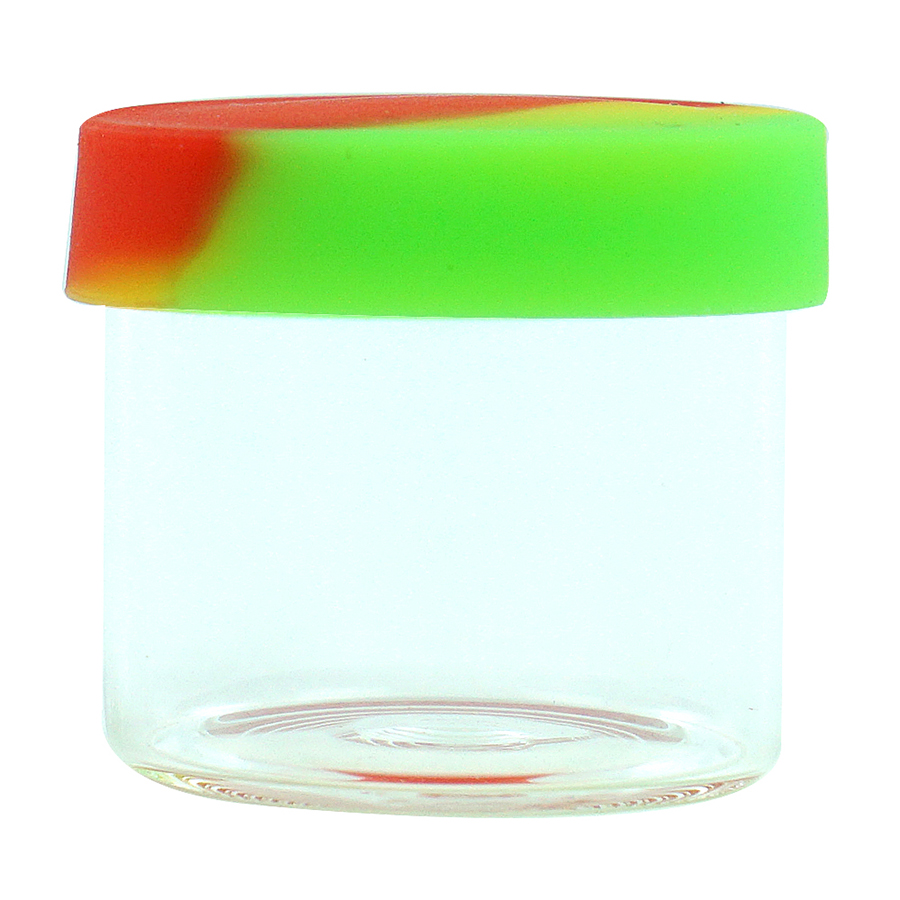 10 pcs small glass container