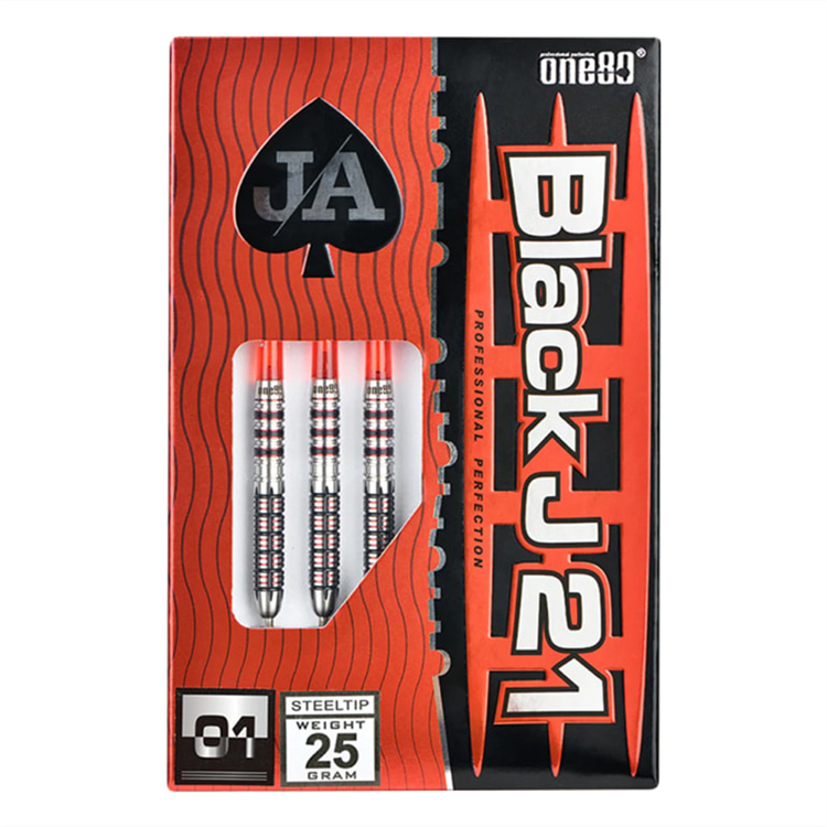 One80 Black J21 01 Steel Tip-A01