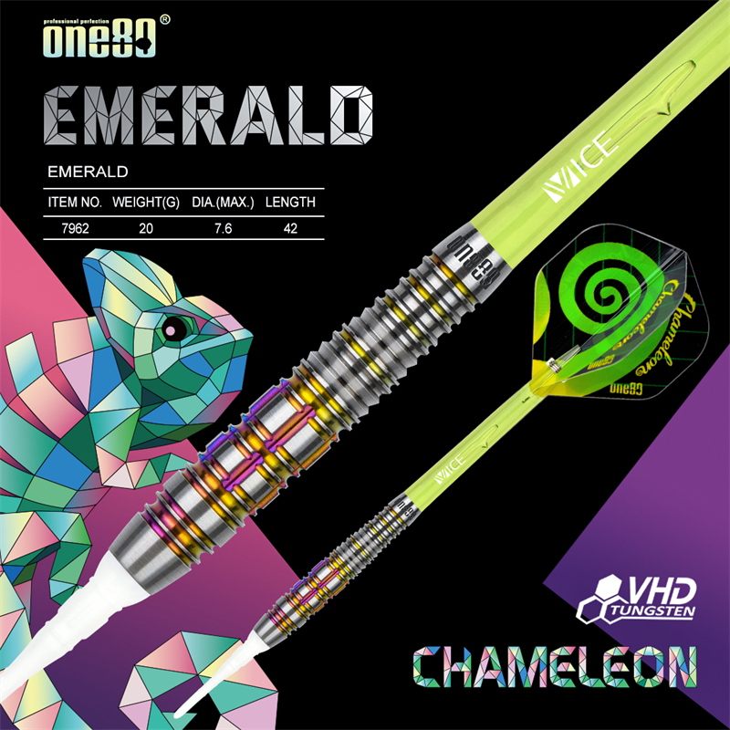 Chameleon-Emerald Soft Tip