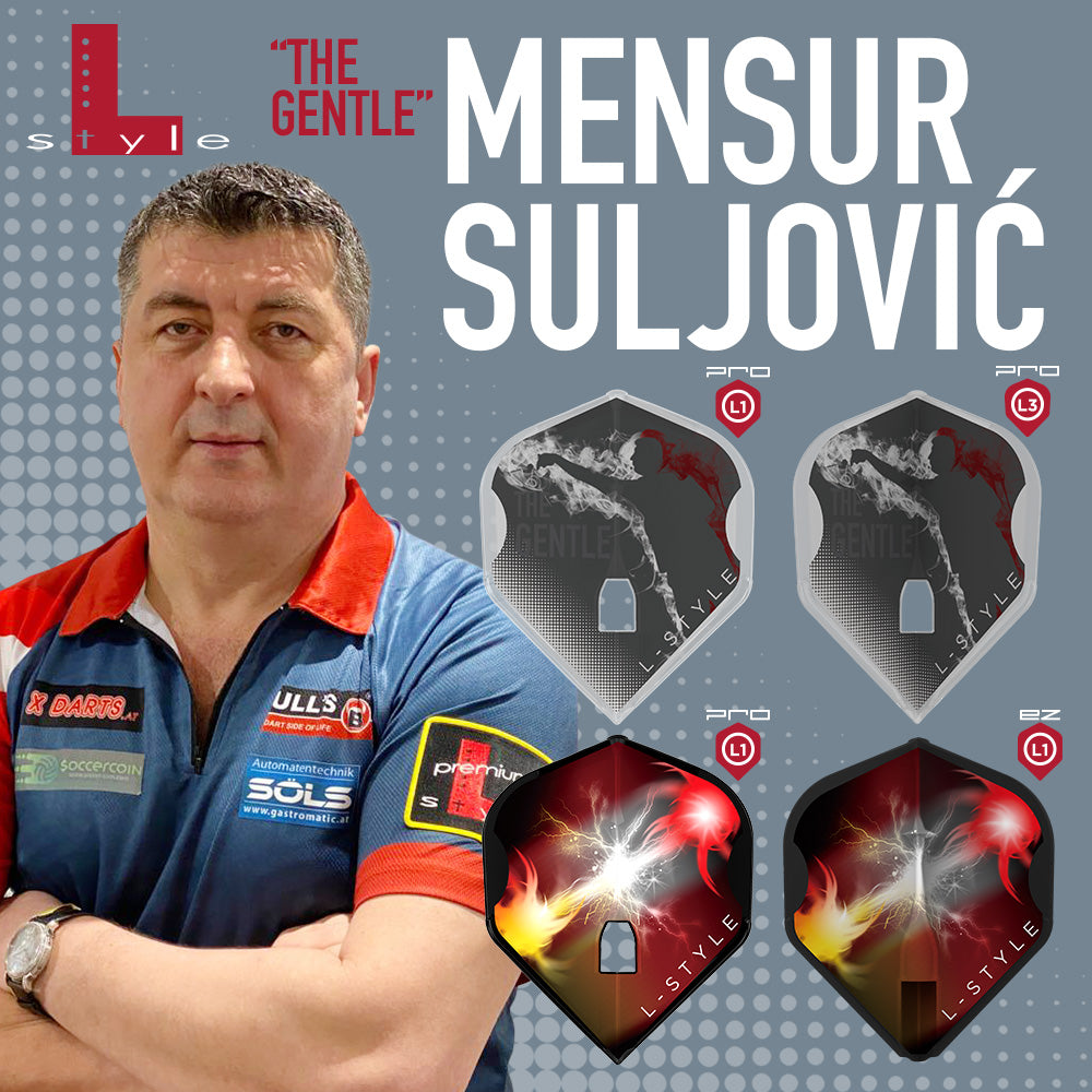 L -Style Signature Flights - Mensur Suljović "Fusion"-A01