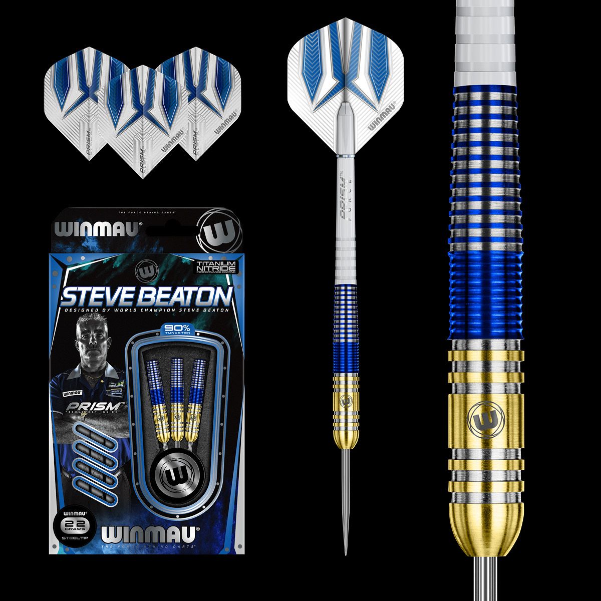 Steve Beaton - Gold - Steel Tip-A01