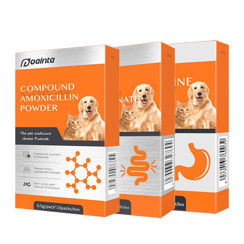 Diarrhea Bundle-Compound amoxicillin powder+Neomycin sulfate talets+Ci