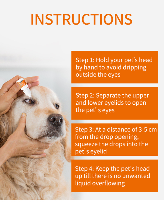 Puainta® Eye Drops for Dog Allergies and Cats Conjunctivitis