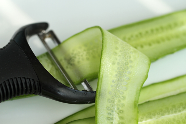 How Make Cucumber Ribbon