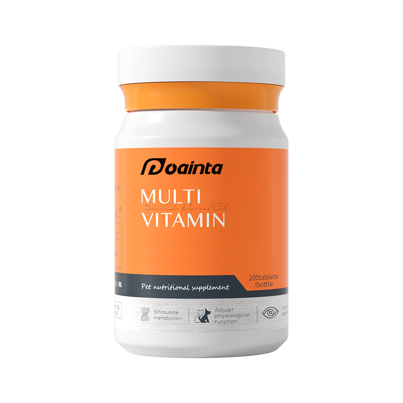 Puainta™ Multivitamin Chews Coat Health Support, 200 counts