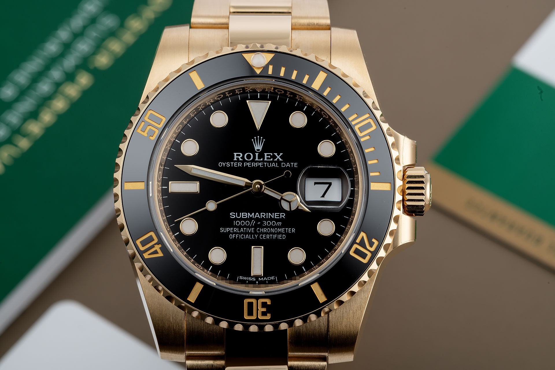 ref 116618LN | Rolex Warranty to 2024 | Rolex Submariner Date