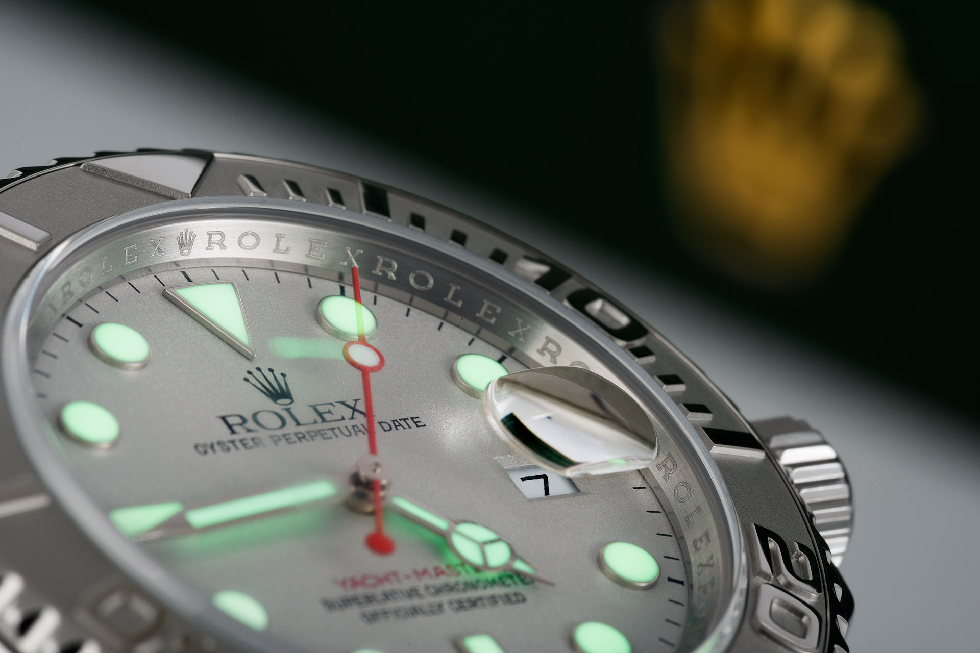 ref 16622 | Platinum Bezel 'Full Set' | Rolex Yacht-Master