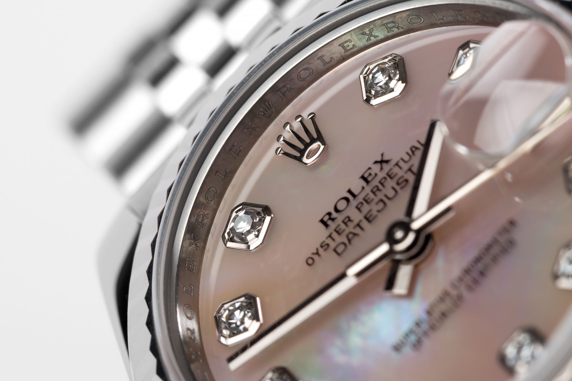 ref 179174 | 'White Gold Bezel' Mother Of Pearl | Rolex Datejust