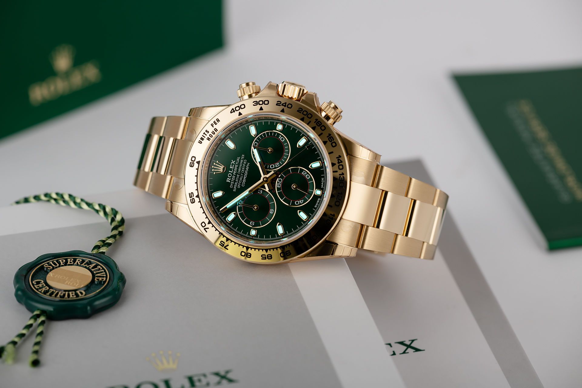 ref 116508 | 'Rare Green Dial' | Rolex Cosmograph Daytona