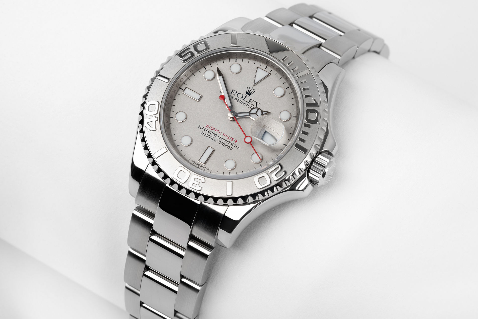 ref 16622 | Platinum Bezel 'Full Set' | Rolex Yacht-Master