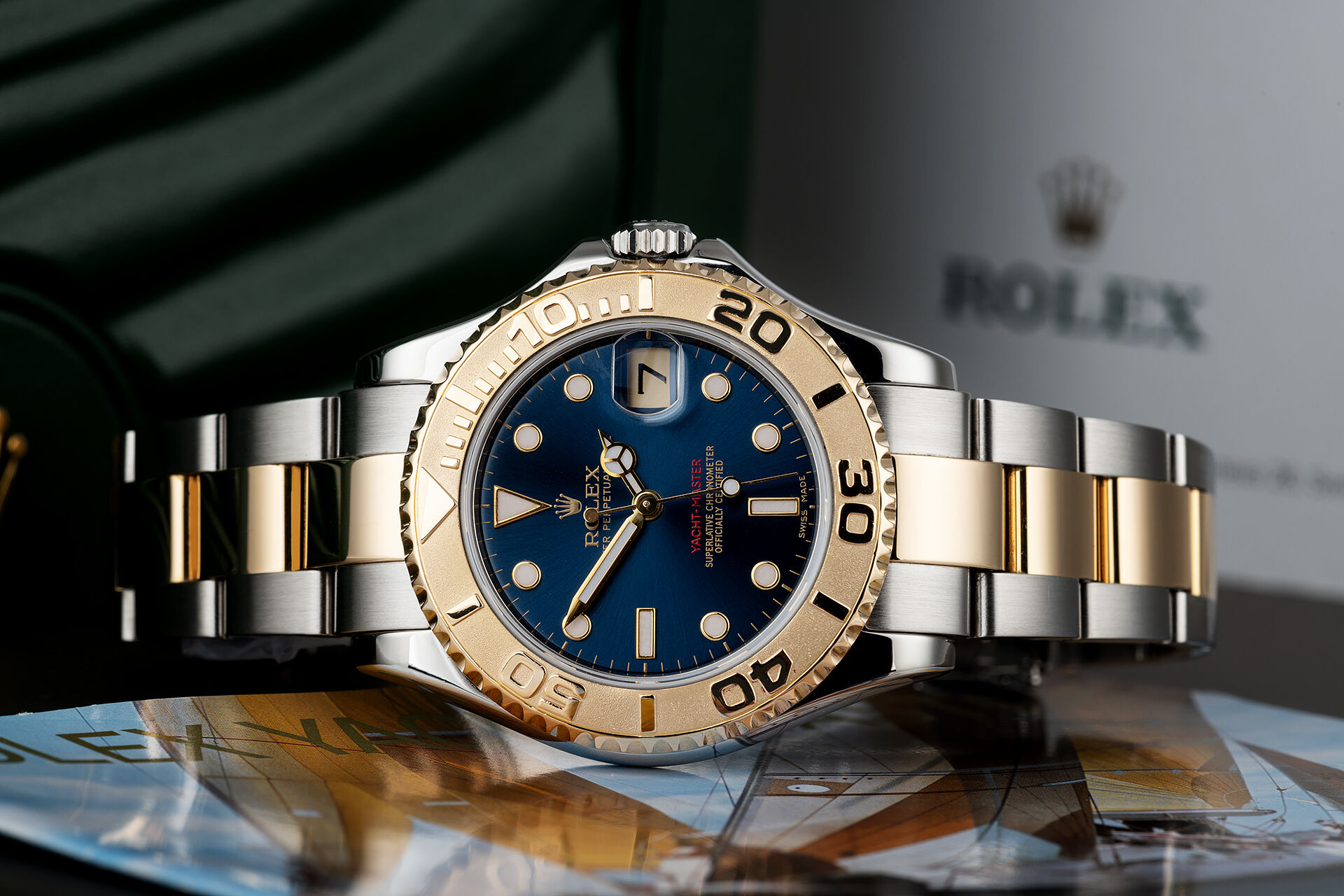 ref 168623 | 35mm Gold & Steel | Rolex Yacht-Master