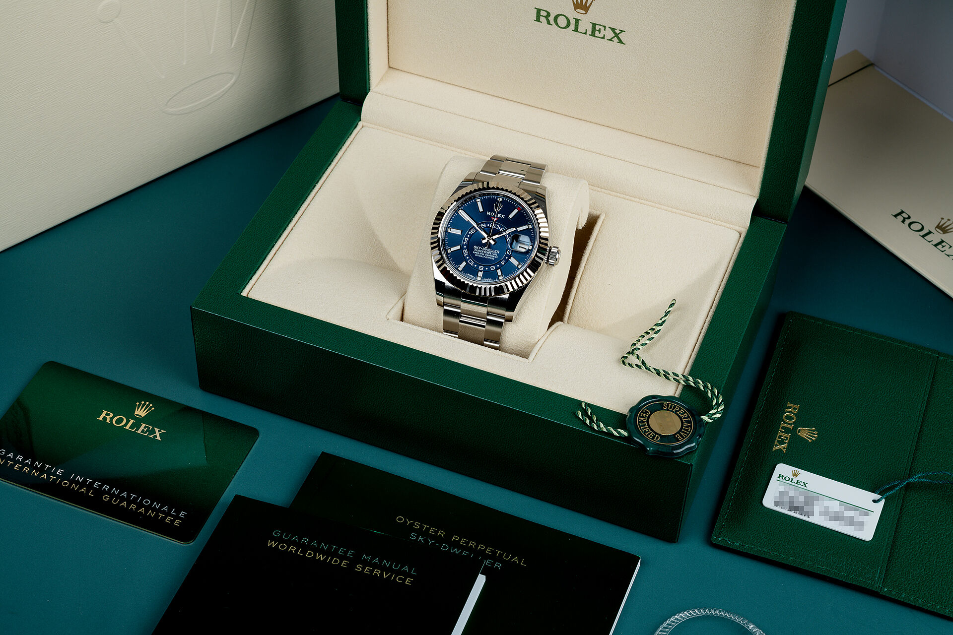 ref 326934 | Rolex Warranty to 2026 | Rolex Sky Dweller