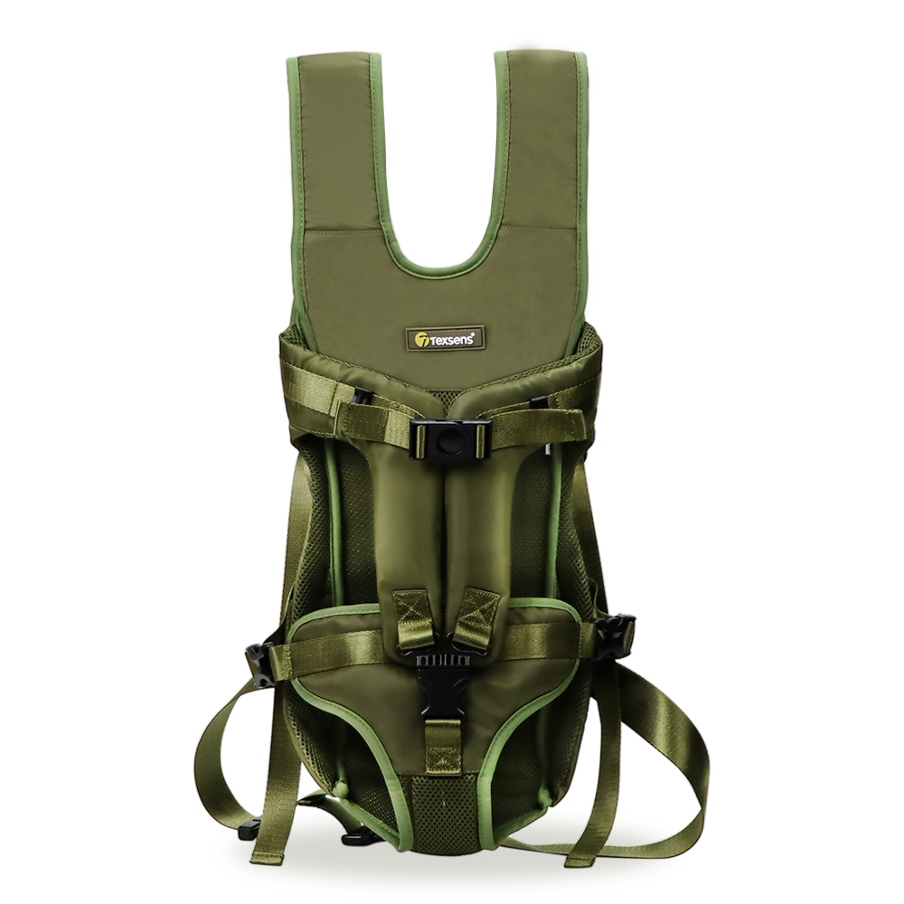 Dog Front Pack Carrier, Legs Out Dog Travel Bag