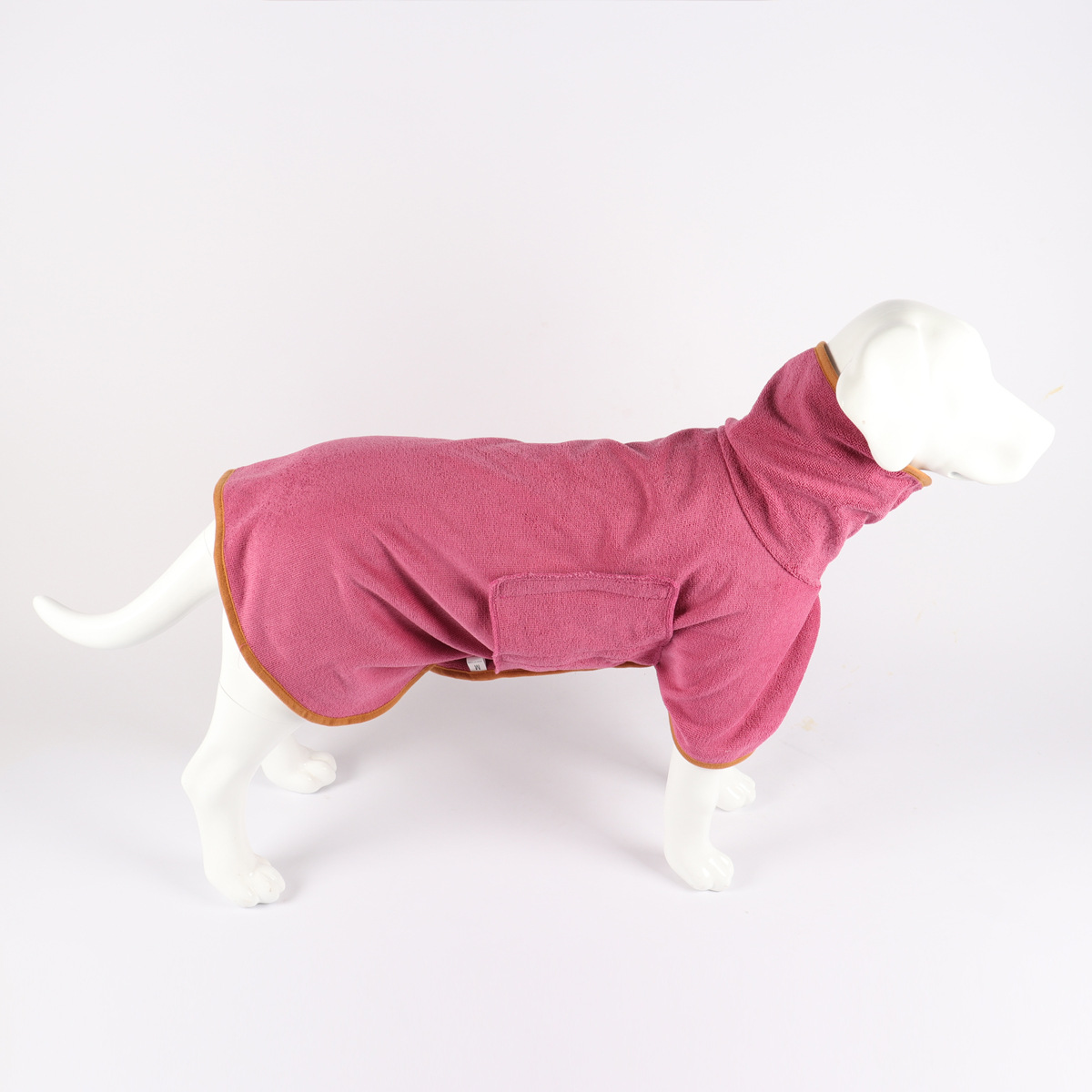 Dog Drying Coat Bathrobe Towel, Quick Drying Pet Towel for Bath & Beach Trips