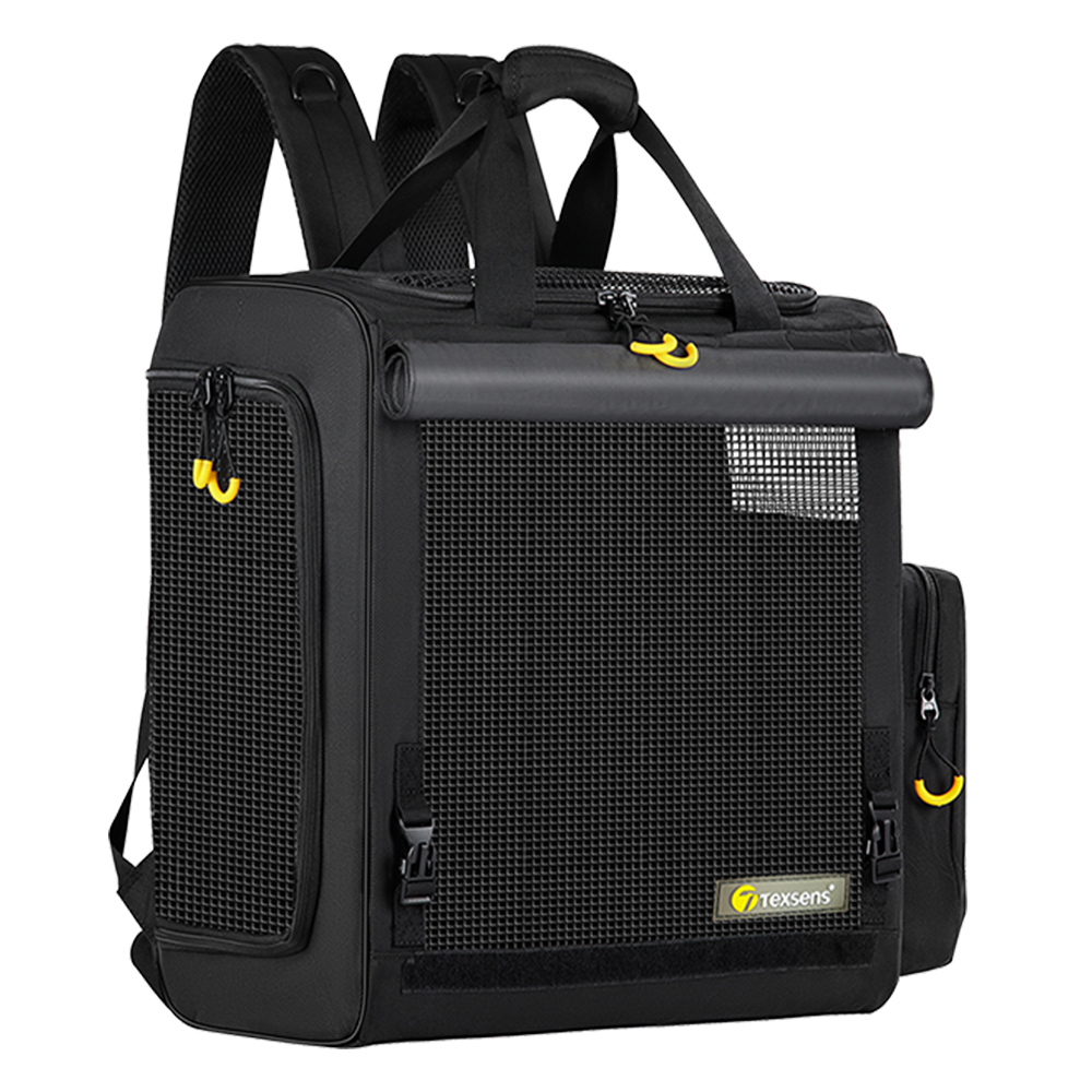 Large Size Pet Backpack Carrier(Black)