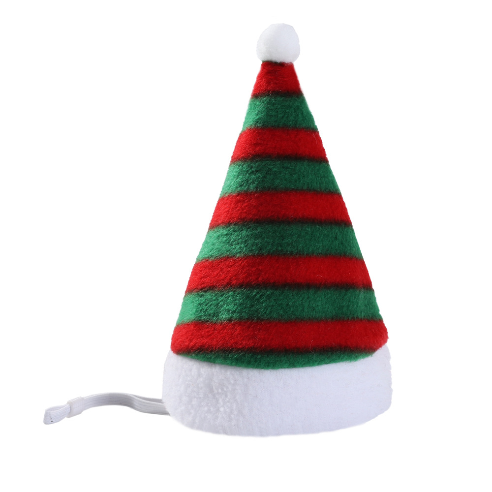 Adjustable Christmas Santa Hat for Dogs Cats