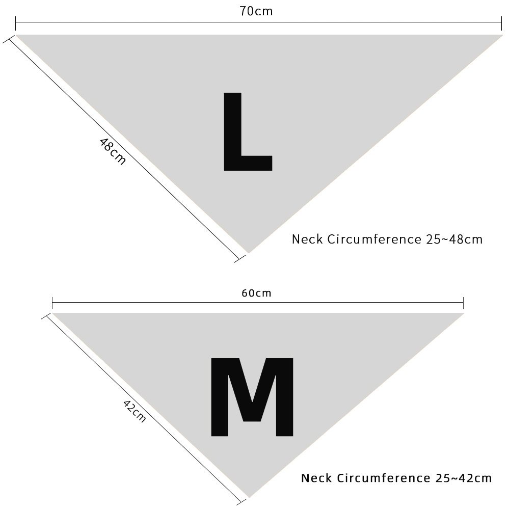 2 Pack Christmas Dog Bandana (Red and Green)