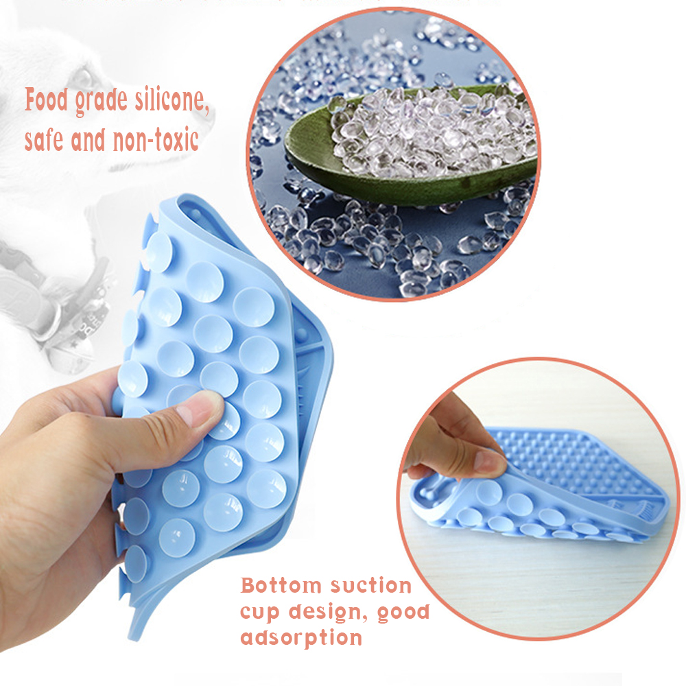 Slow Lick Mat for Dogs & Cats - Helps Pet Reduce Boredom & Anxiety