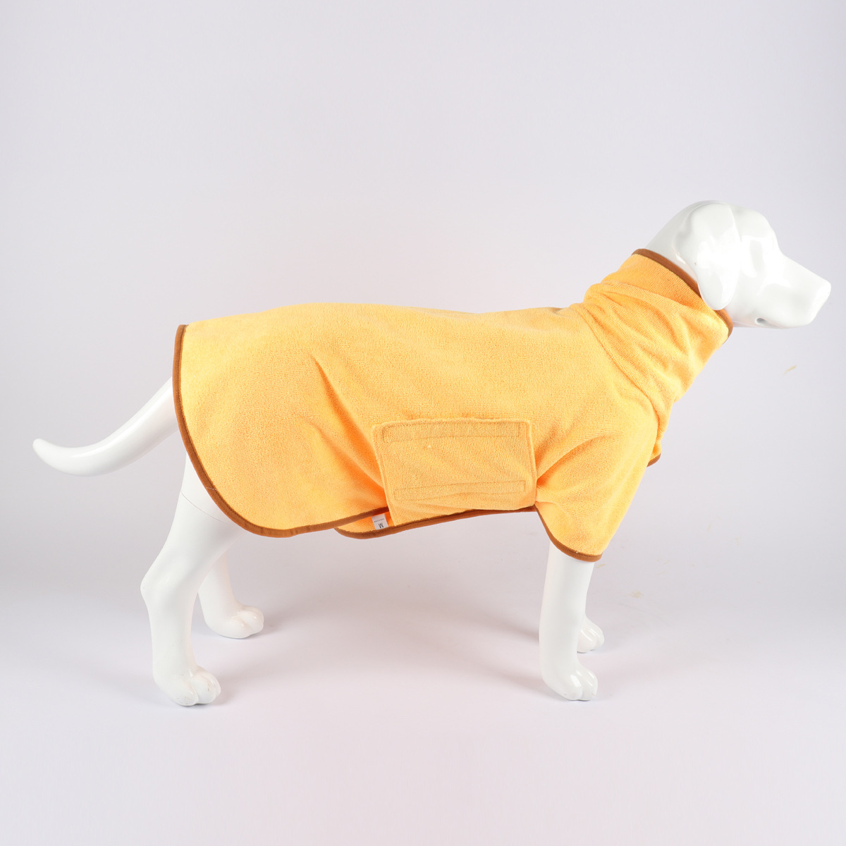 Dog Drying Coat Bathrobe Towel, Quick Drying Pet Towel for Bath & Beach Trips