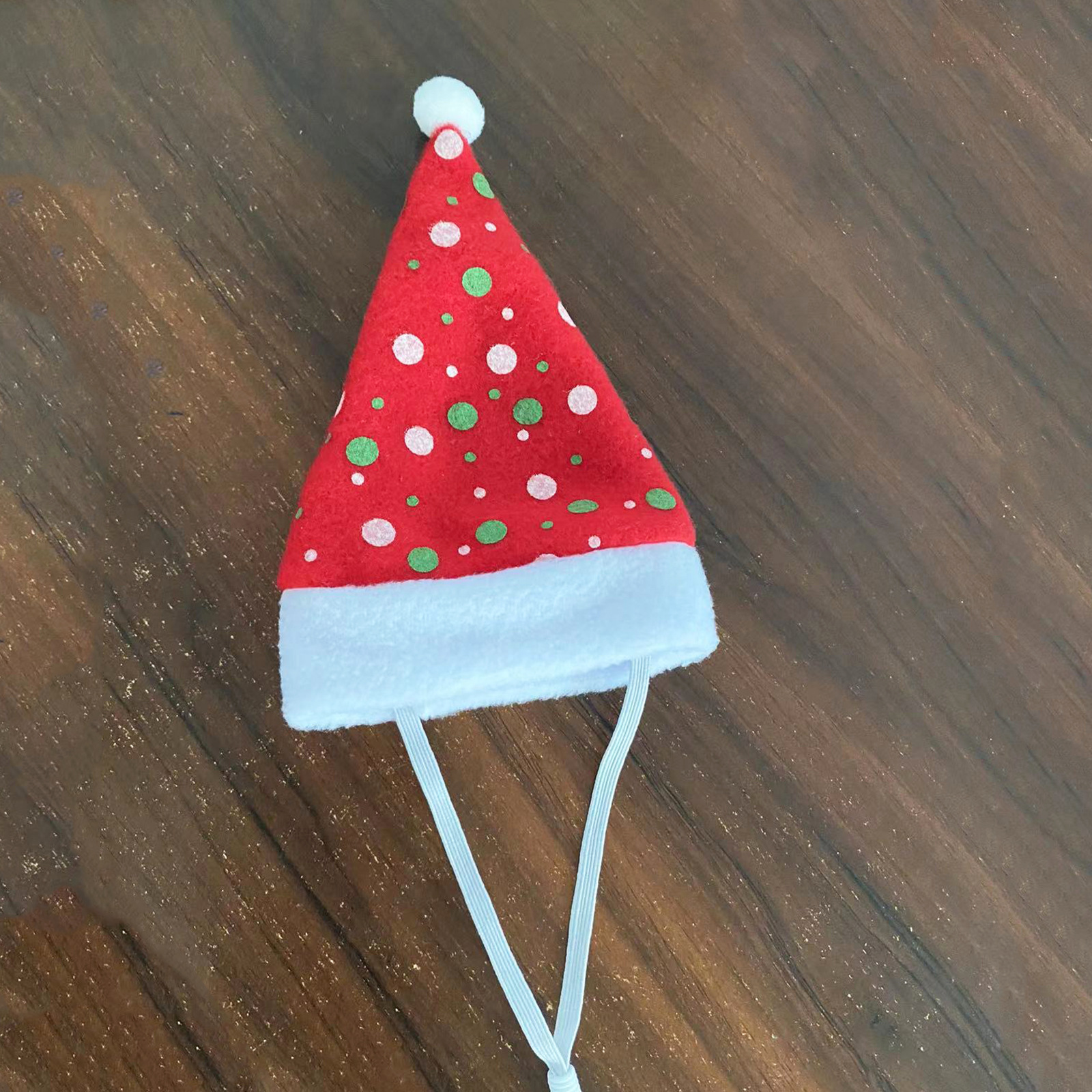 Adjustable Christmas Santa Hat for Dogs Cats