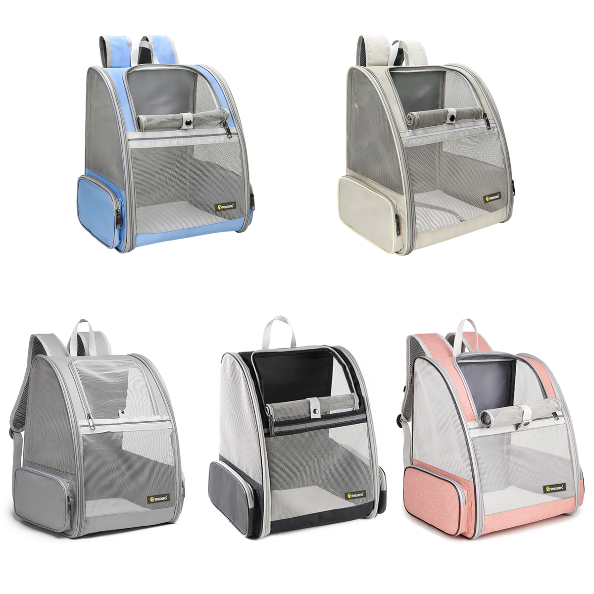 Removable Cosy Pad for Super Breathable Pet Backpack