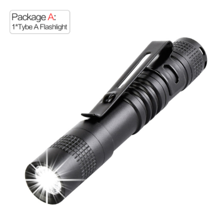 Portable LED flashlight