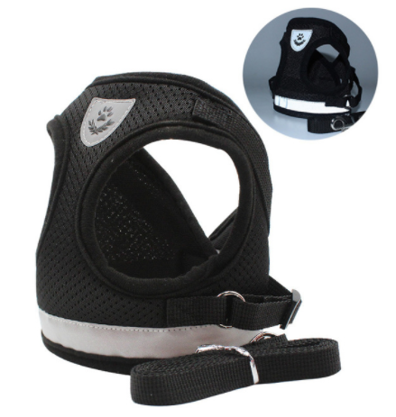 Cat Dog Harness And Leash 
