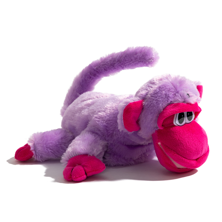 Electric rolling purple monkey