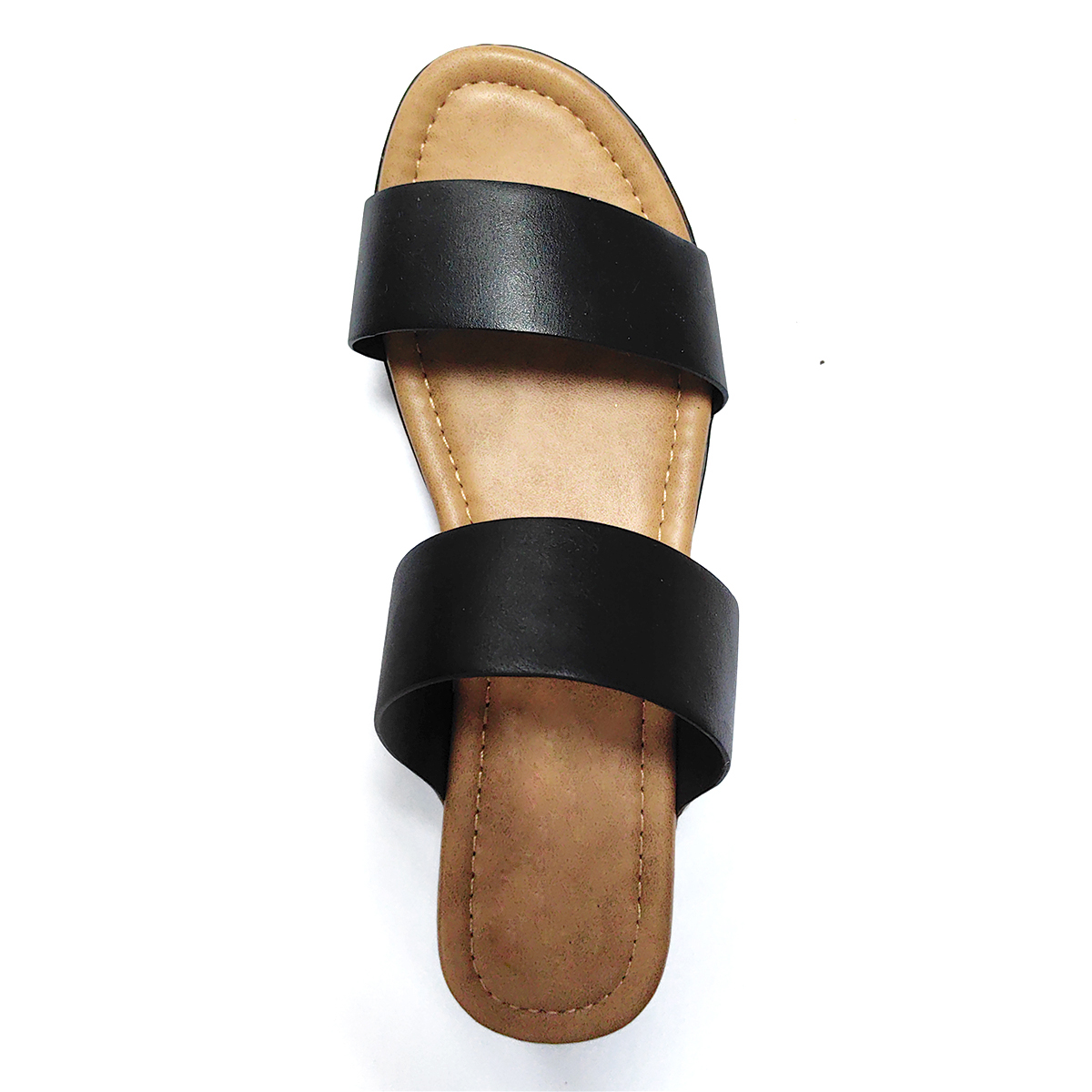 Wedge leather sandals