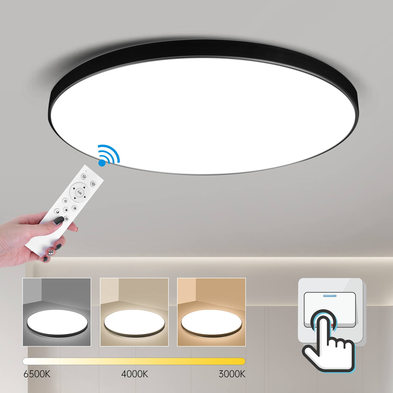 (CANMEIJIA) ceiling lamp three-proof type 004 narrow pressure 30W/40W