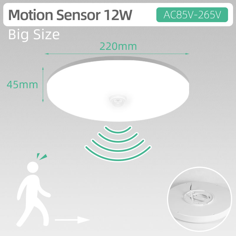 (CANMEIJIA) ceiling lamp body sensor 12W/18W 