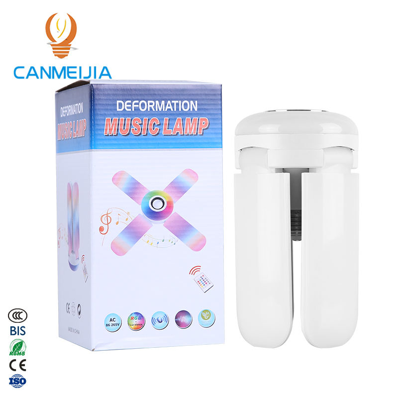 CANMEIJIA LED Music Fan Lamp-CANMEILIGHTS