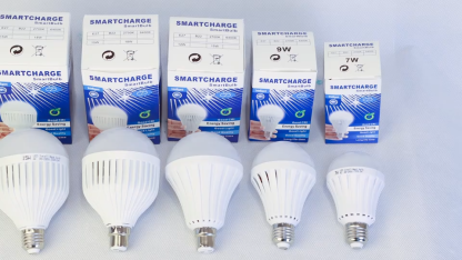 CANMEIJIA 3.14'' Intelligent Emergency Rechargeable LED Bulb 5-12W