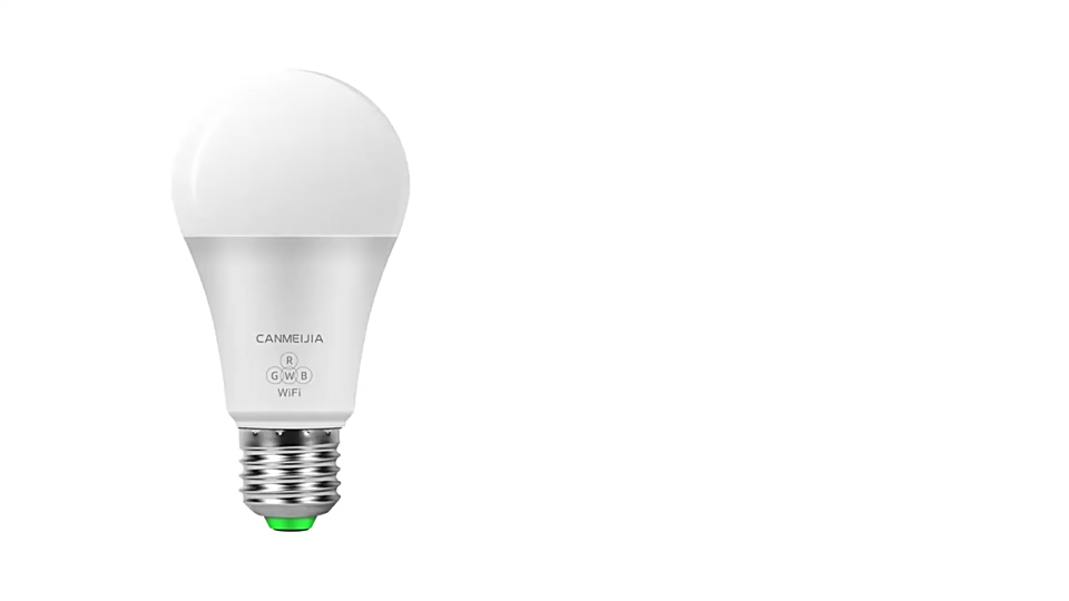 CANMEIJIA 2.36''Smart RGB Bulb Remote 9W