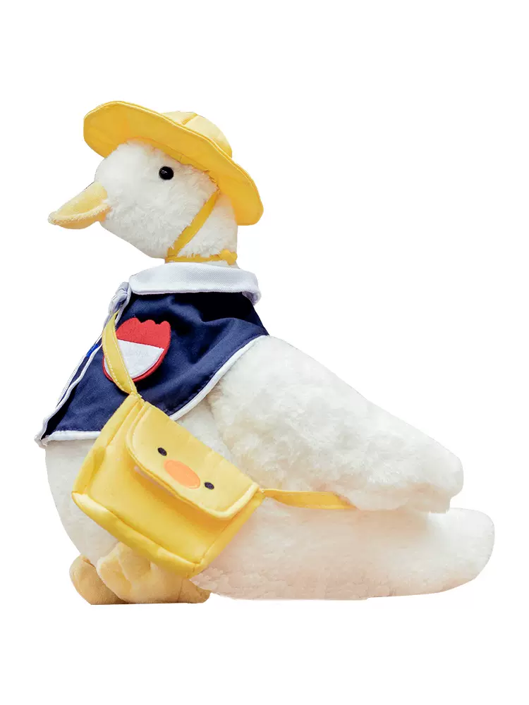 歪瓜出品大可鸭鸭子毛绒公仔玩偶抱枕生日礼物鸭鸭玩具小黄鸭女生