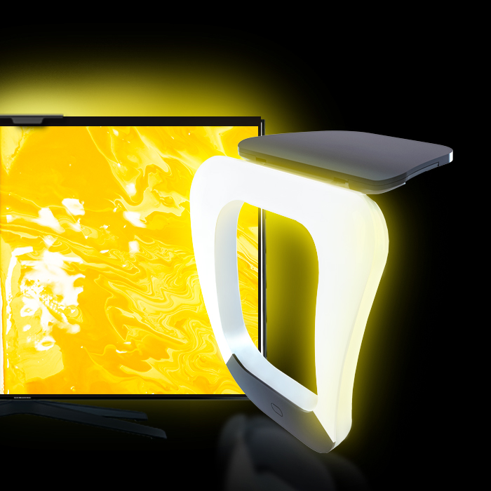 Color-changing TV backlight