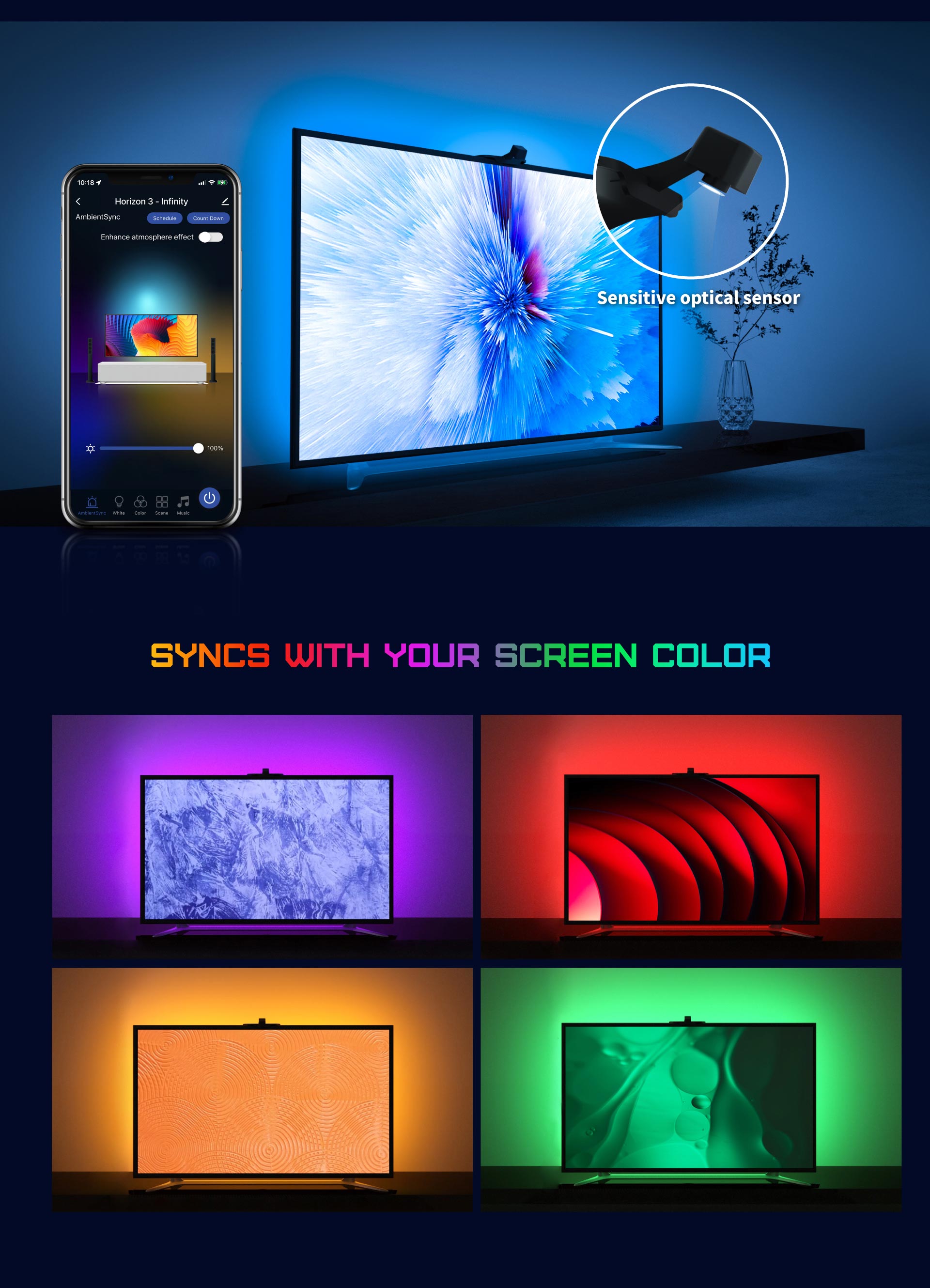 Eyeprotective screen bracket